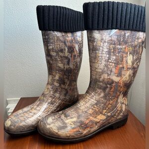 Kamik Kelly Waterproof fleece Lined Boots Women's winter rain brand new